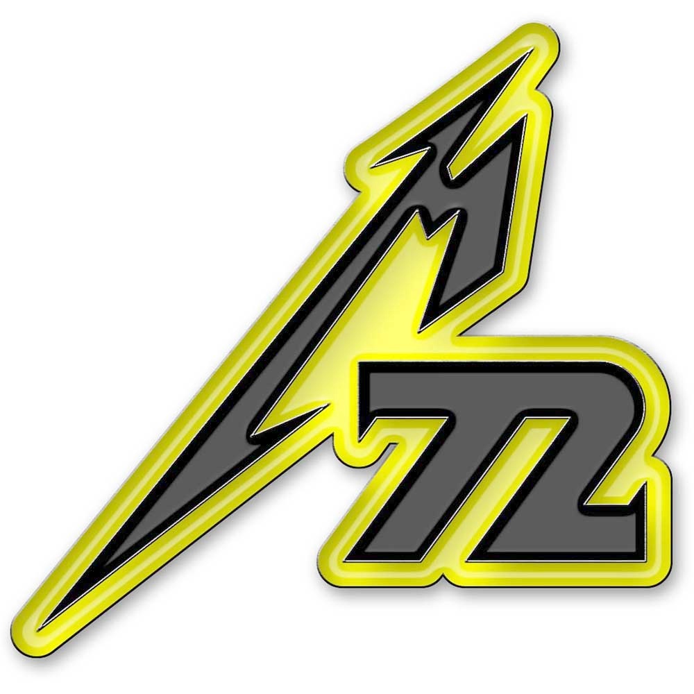 Metallica - M72 Pin - Yellow/Grey